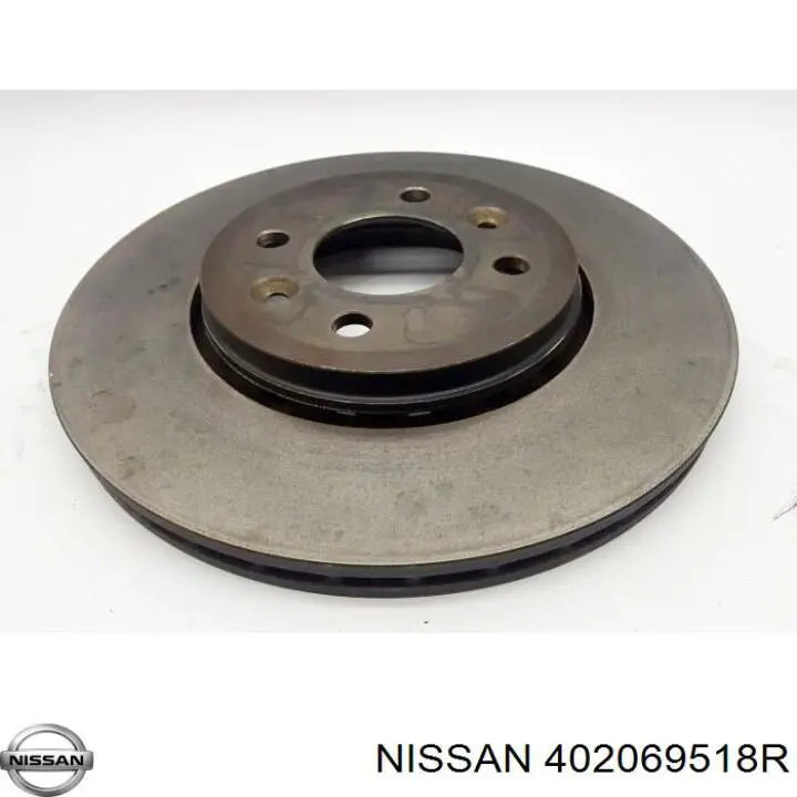 Передние тормозные диски 402069518R Nissan