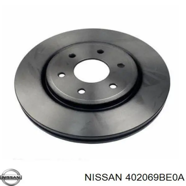 402069BE0A Nissan диск тормозной передний
