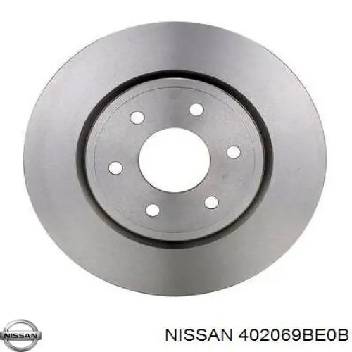 402069BE0B Nissan диск тормозной передний