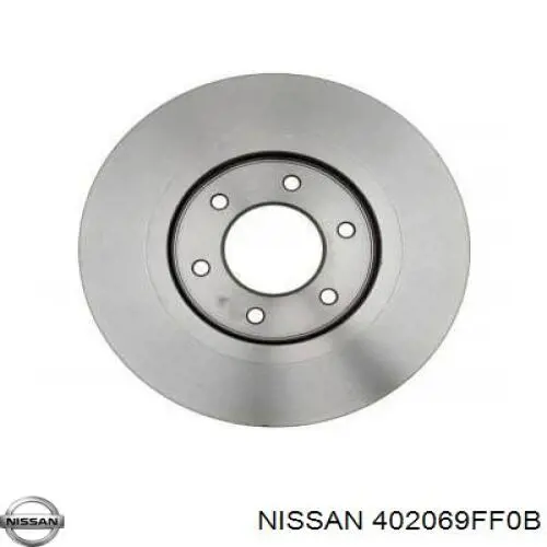 Передние тормозные диски 402069FF0B Nissan/Infiniti