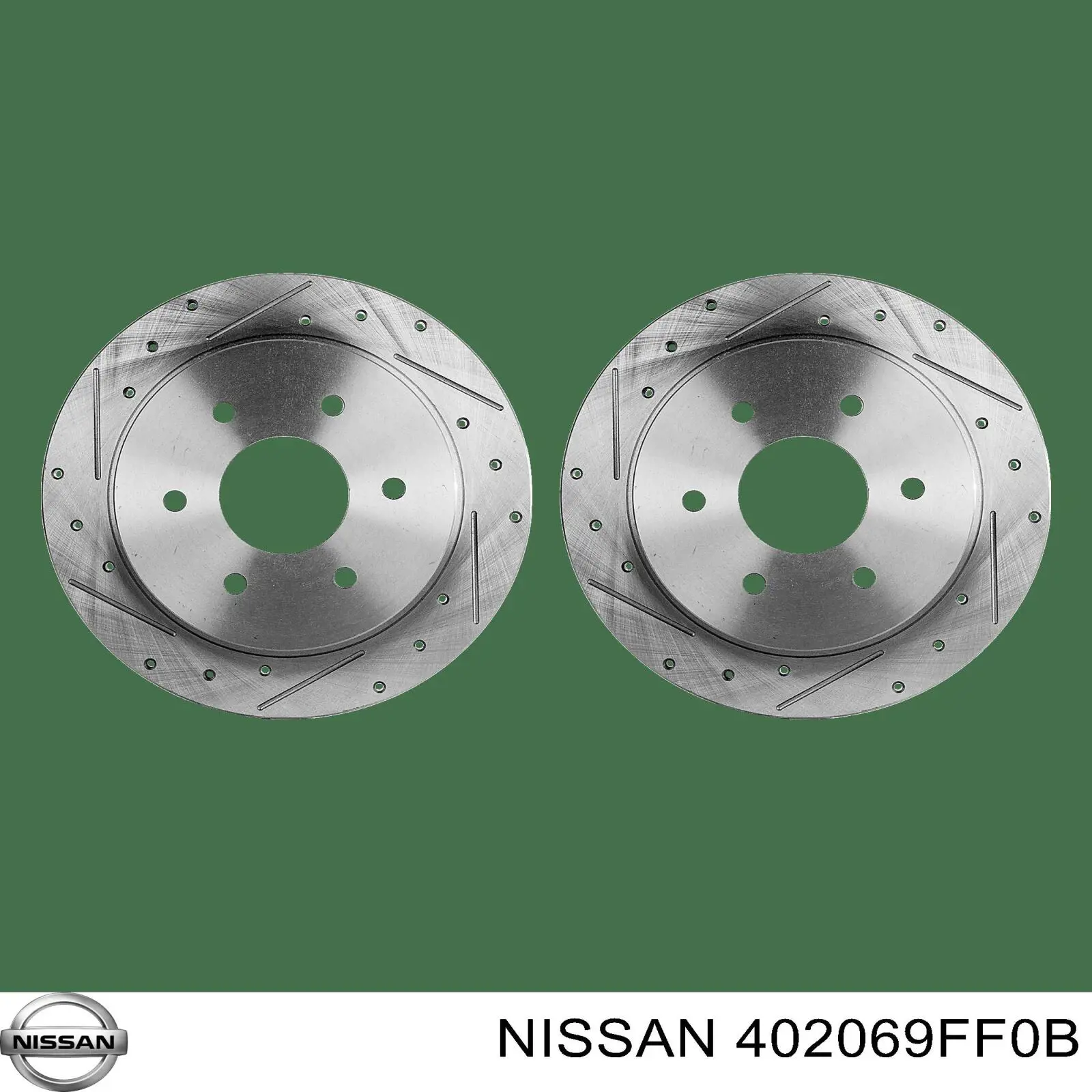 402069FF0B Nissan/Infiniti Диск тормозной передний