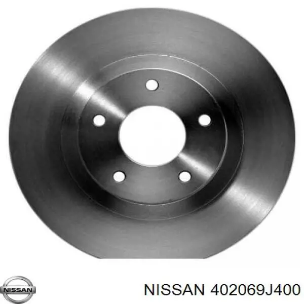 Передние тормозные диски 402069J400 Nissan/Infiniti