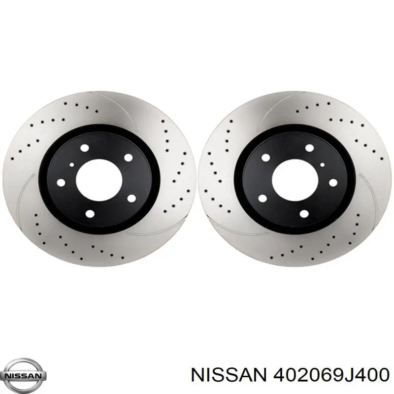 Тормоз дисковый передний Nissan/Infiniti 402069J400 цена, от 42.47 USD