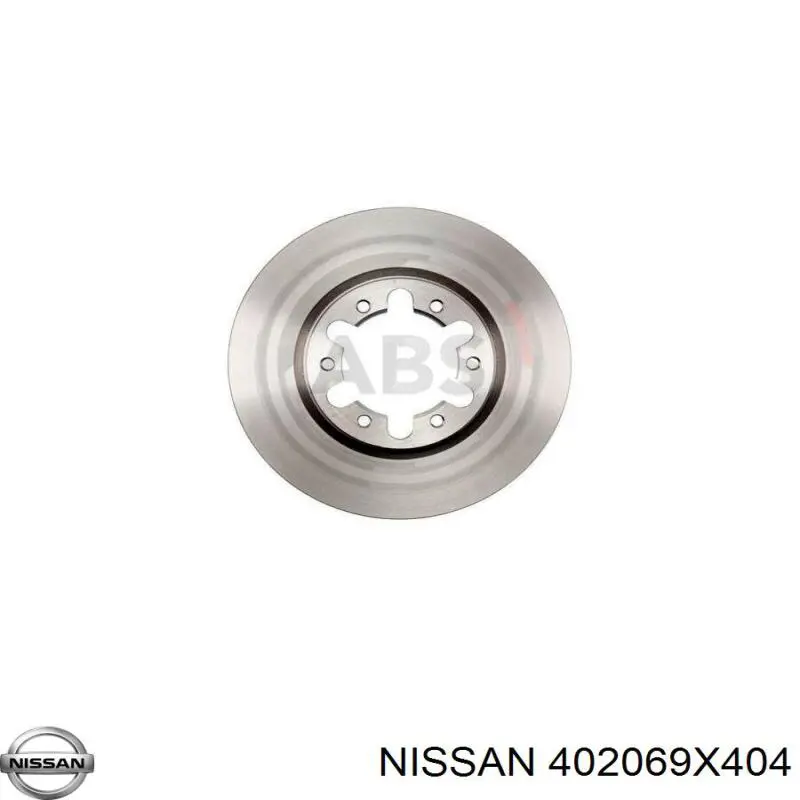 Тормоз дисковый передний Nissan/Infiniti 402069X404 цена, от 77.84 USD