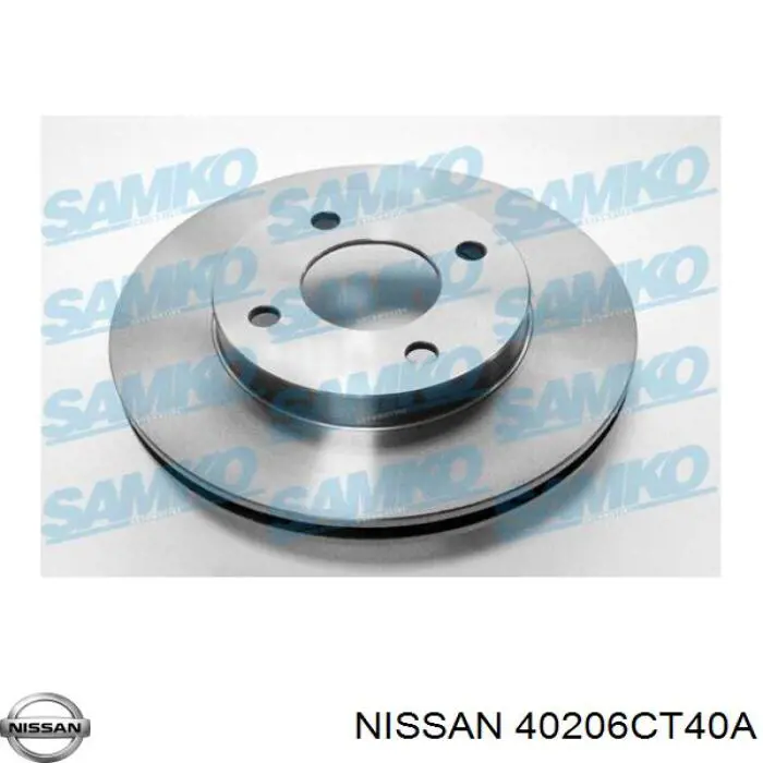 40206CT40A Nissan/Infiniti Диск тормозной передний