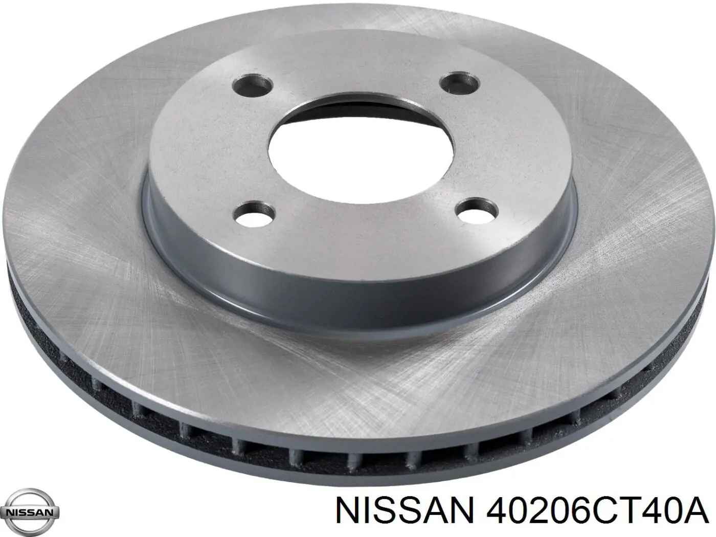 Передние тормозные диски 40206CT40A Nissan