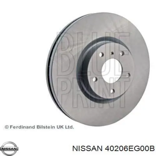 Передние тормозные диски 40206EG00B Nissan