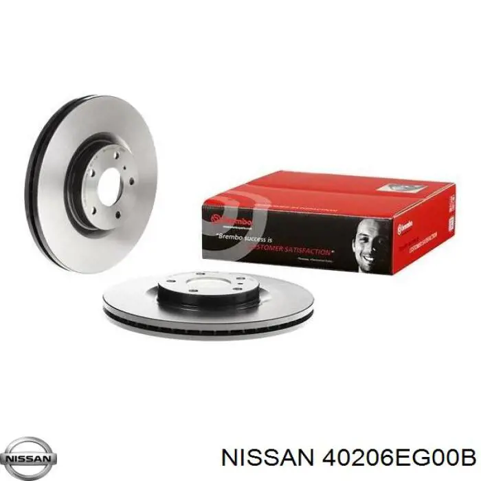 Тормоз дисковый передний Nissan/Infiniti 40206EG00B цена, от 50.79 USD