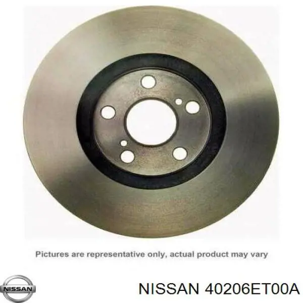Тормоз дисковый передний Nissan/Infiniti 40206ET00A цена, от 39.15 USD
