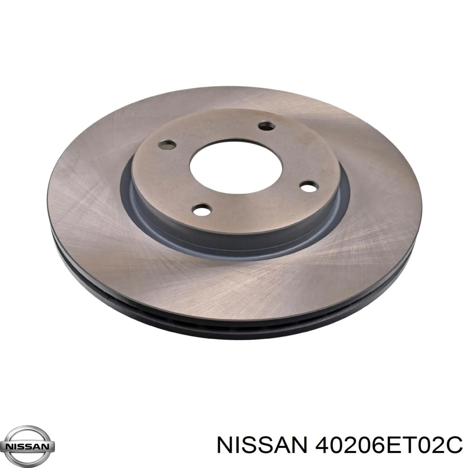 40206ET02C Nissan тормозные диски