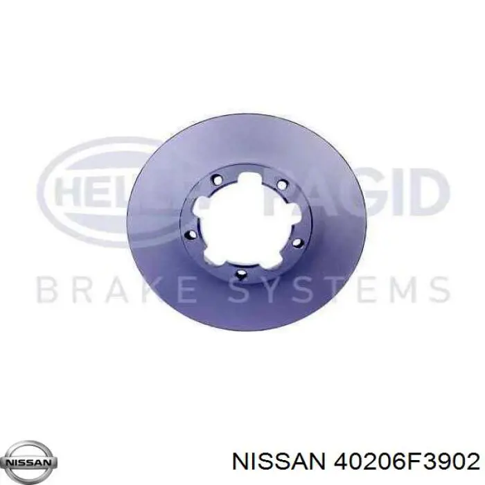 40206F3902 Nissan/Infiniti Диск тормозной передний