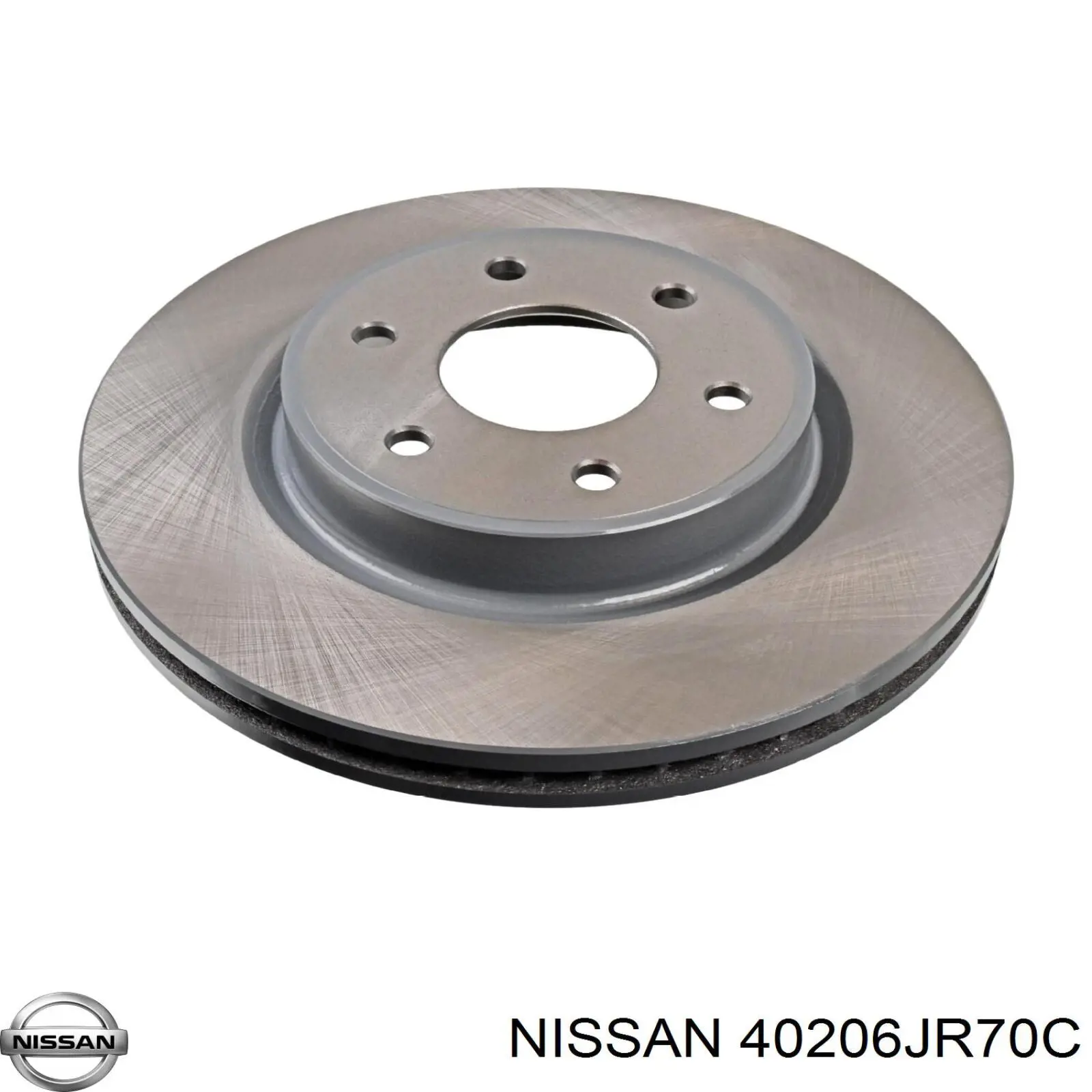 40206JR70C Nissan диск тормозной передний