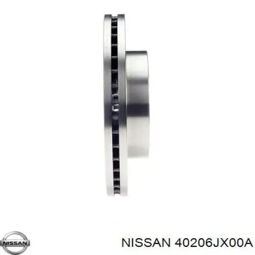 Передние тормозные диски 40206JX00A Nissan/Infiniti