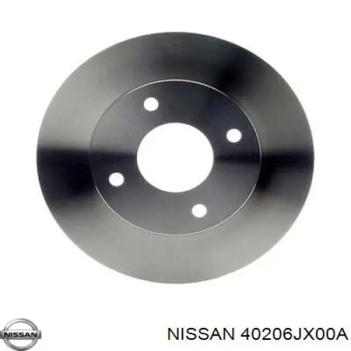 Передние тормозные диски 40206JX00A Nissan