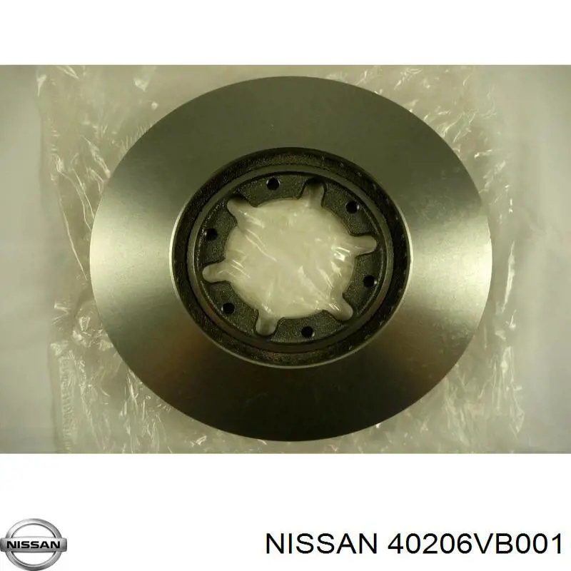 40206VB001 Nissan диск тормозной передний
