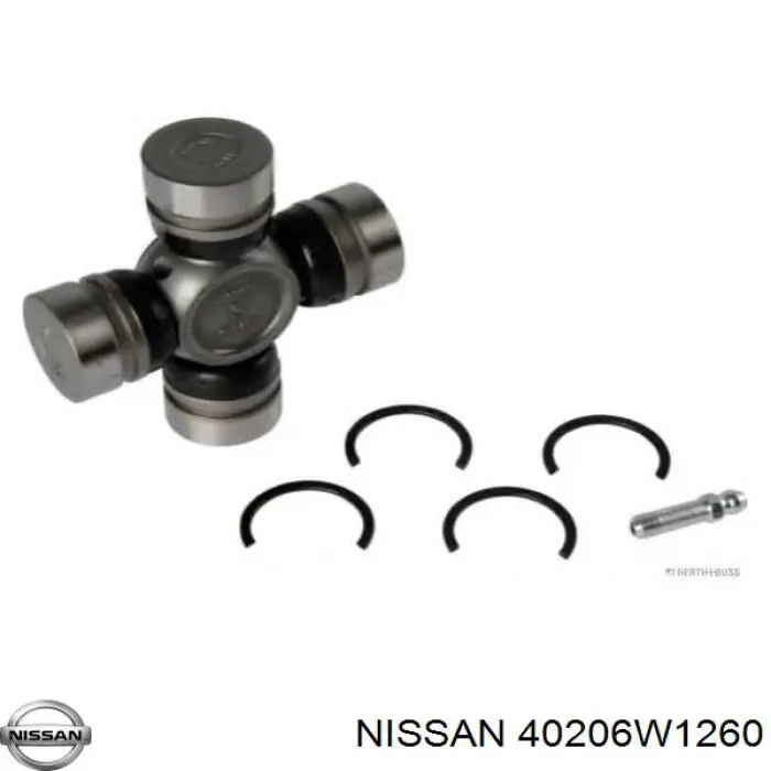 Передние тормозные диски 40206W1260 Nissan/Infiniti
