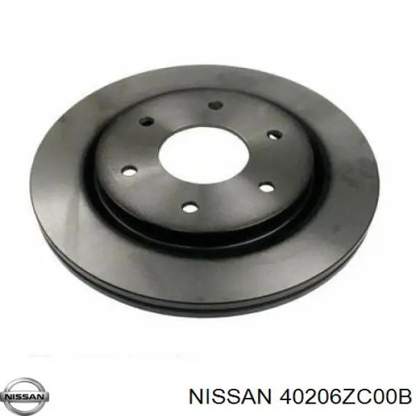 40206ZC00B Nissan диск тормозной передний