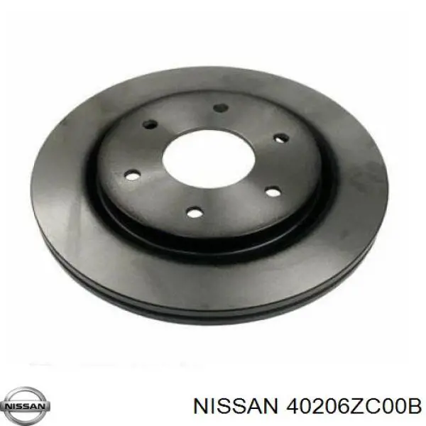 Передние тормозные диски 40206ZC00A Nissan