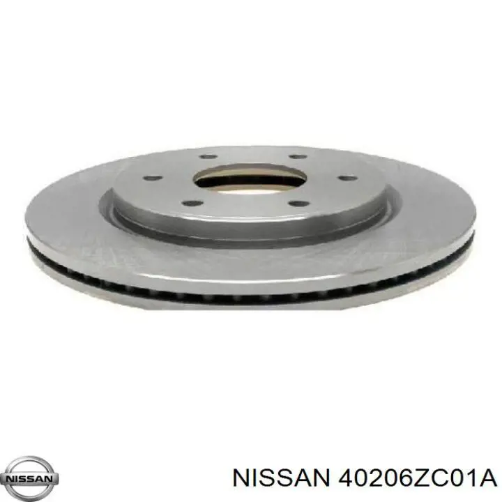 Тормоз дисковый передний Nissan/Infiniti 40206ZC01A цена, от 51.30 USD