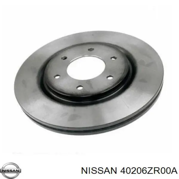 Передние тормозные диски 40206ZR00A Nissan