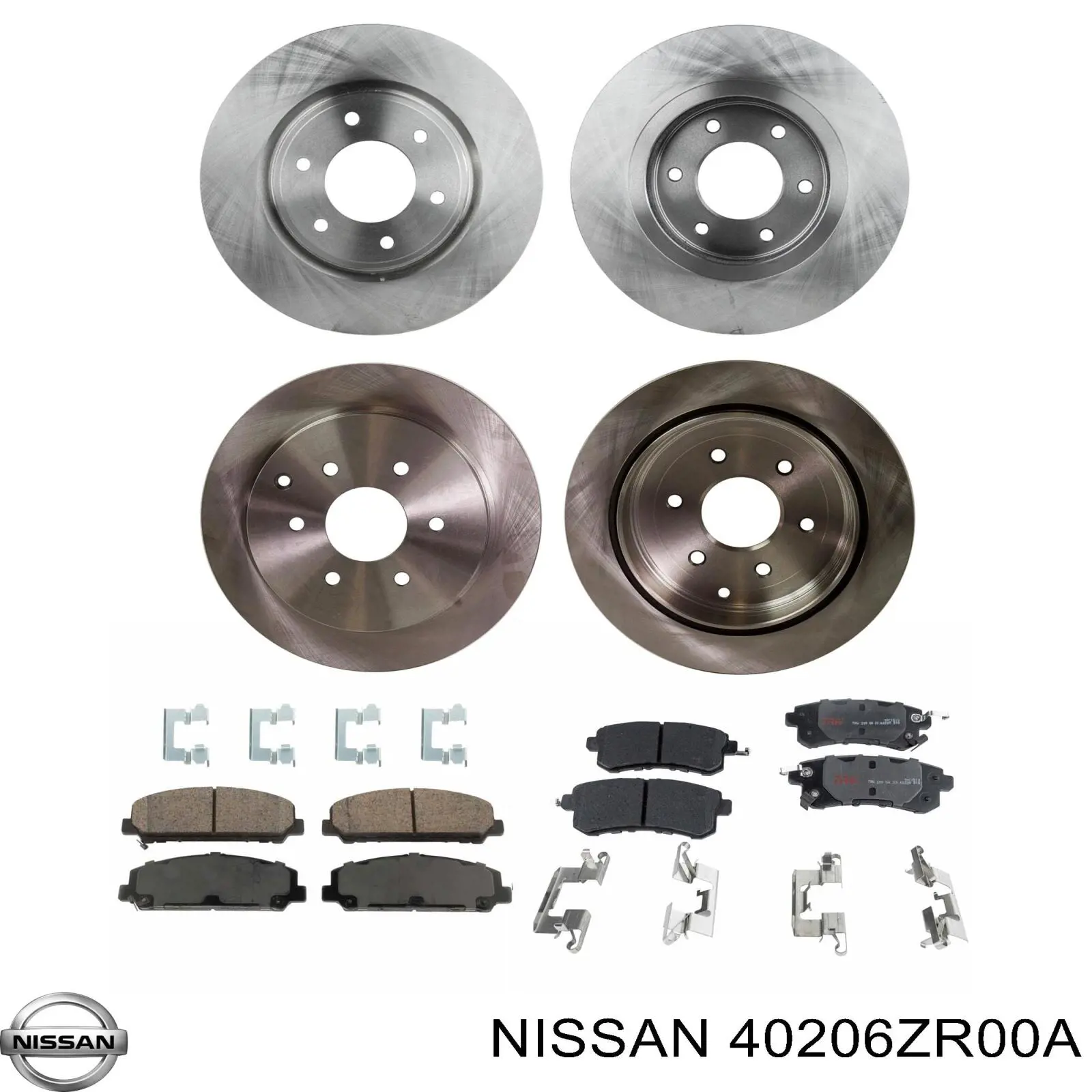 Тормоз дисковый передний Nissan/Infiniti 40206ZR00A цена, от 59.63 USD