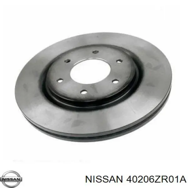 Передние тормозные диски 40206ZR01A Nissan