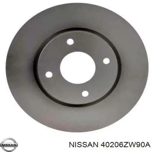 Тормоз дисковый передний Nissan/Infiniti 40206ZW90A цена, от 30.73 USD