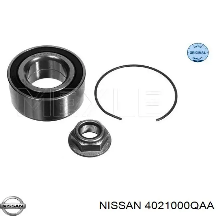 Подшипник ступицы 4021000QAA Nissan