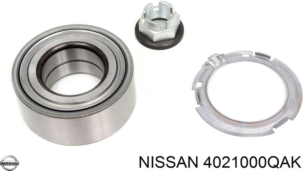 Комплект подшипника ступицы колеса Nissan/Infiniti 4021000QAK цена, от 28.67 USD