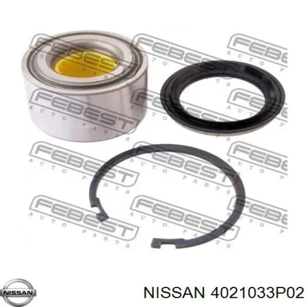 Подшипник ступицы 4021033P02 Nissan