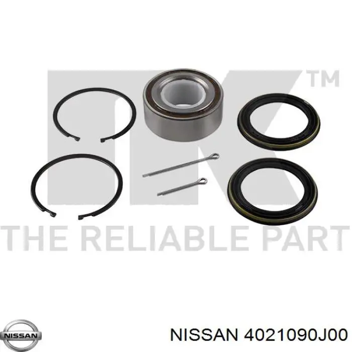 Купить 4021090J00 Nissan/Infiniti Подшипник передней ступицы