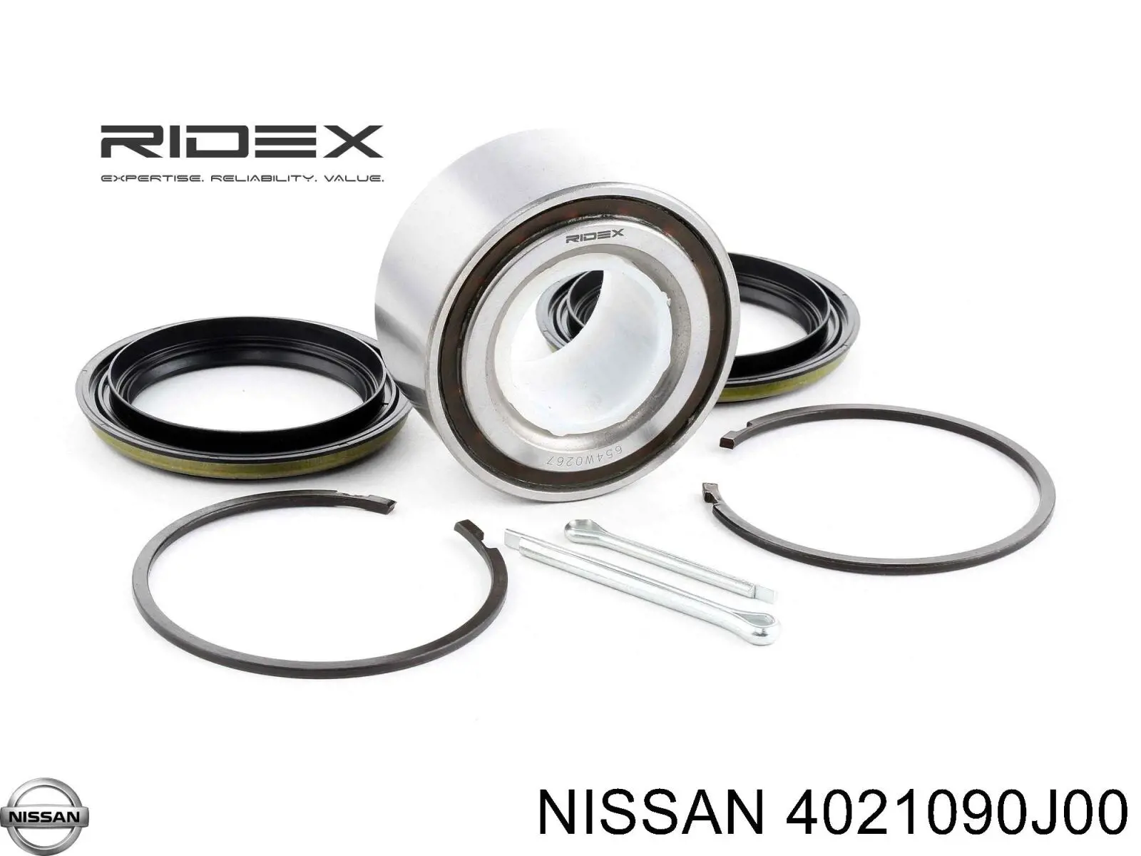 Ступичный подшипник передний Nissan/Infiniti 4021090J00