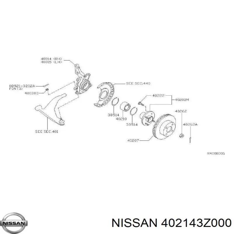  402143Z000 Nissan