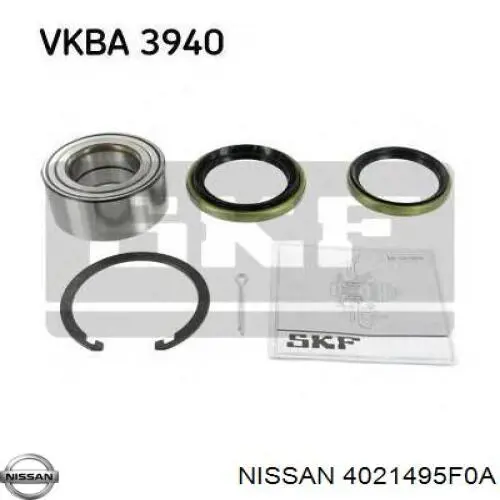 Купить 4021495F0A Nissan/Infiniti Подшипник передней ступицы