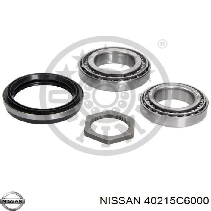 40210C6000 Nissan/Infiniti Подшипник ступицы передней, наружный
