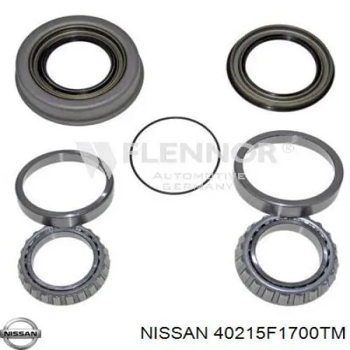 Подшипник ступицы передней наружный 40215F1700TM Nissan