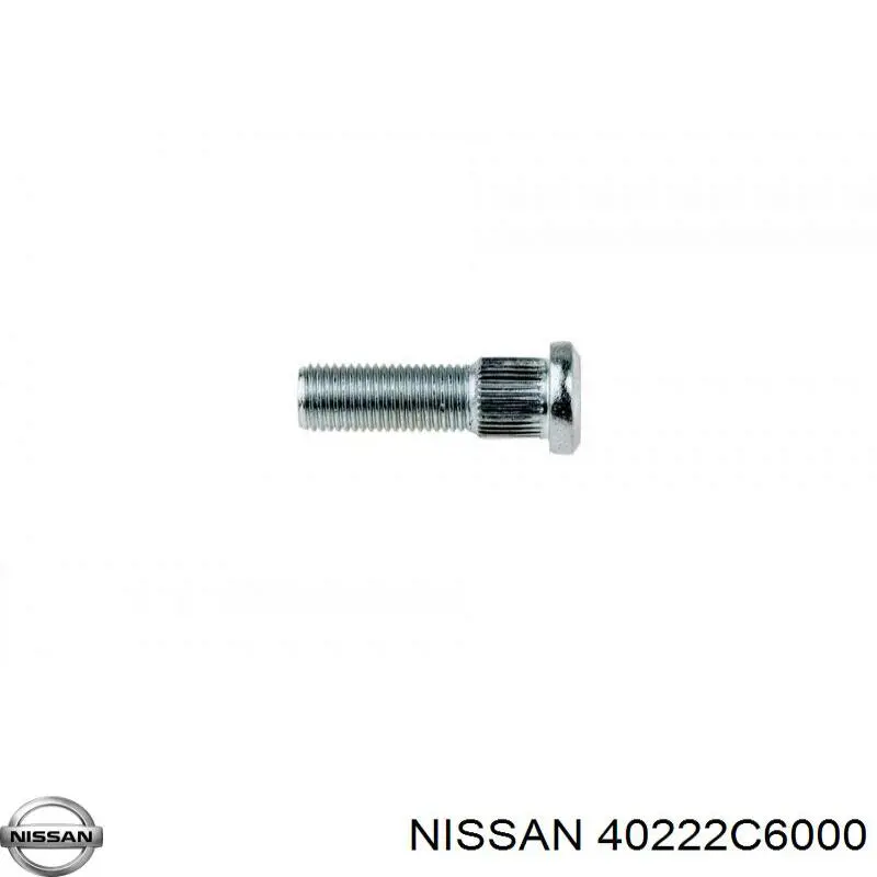 Шпилька ступицы колеса передняя Nissan/Infiniti 40222G9501