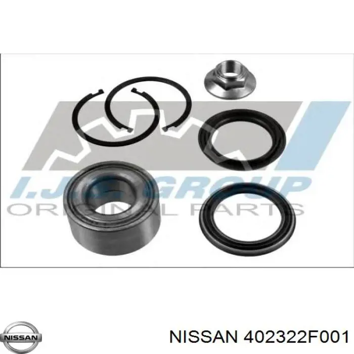 Купить 402322F001 Nissan/Infiniti Сальник передней ступицы