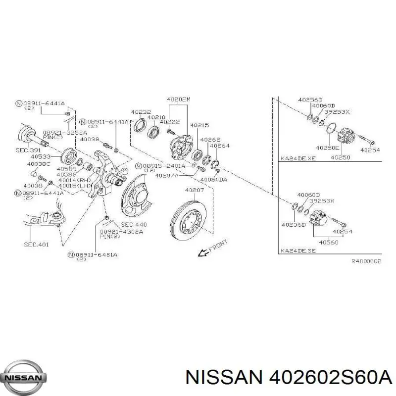  402602S60A Nissan