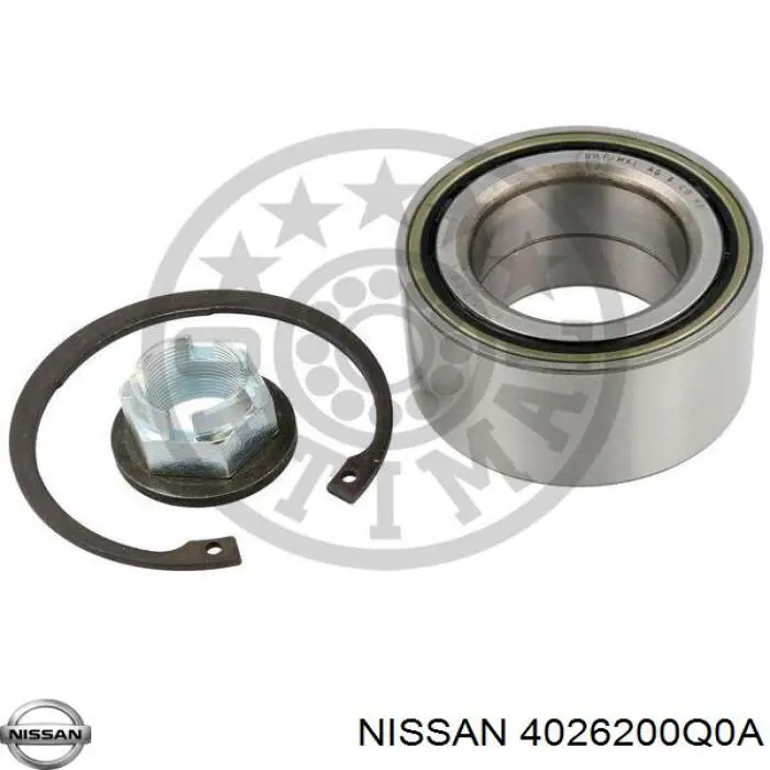 Подшипник ступицы 4026200Q0A Nissan