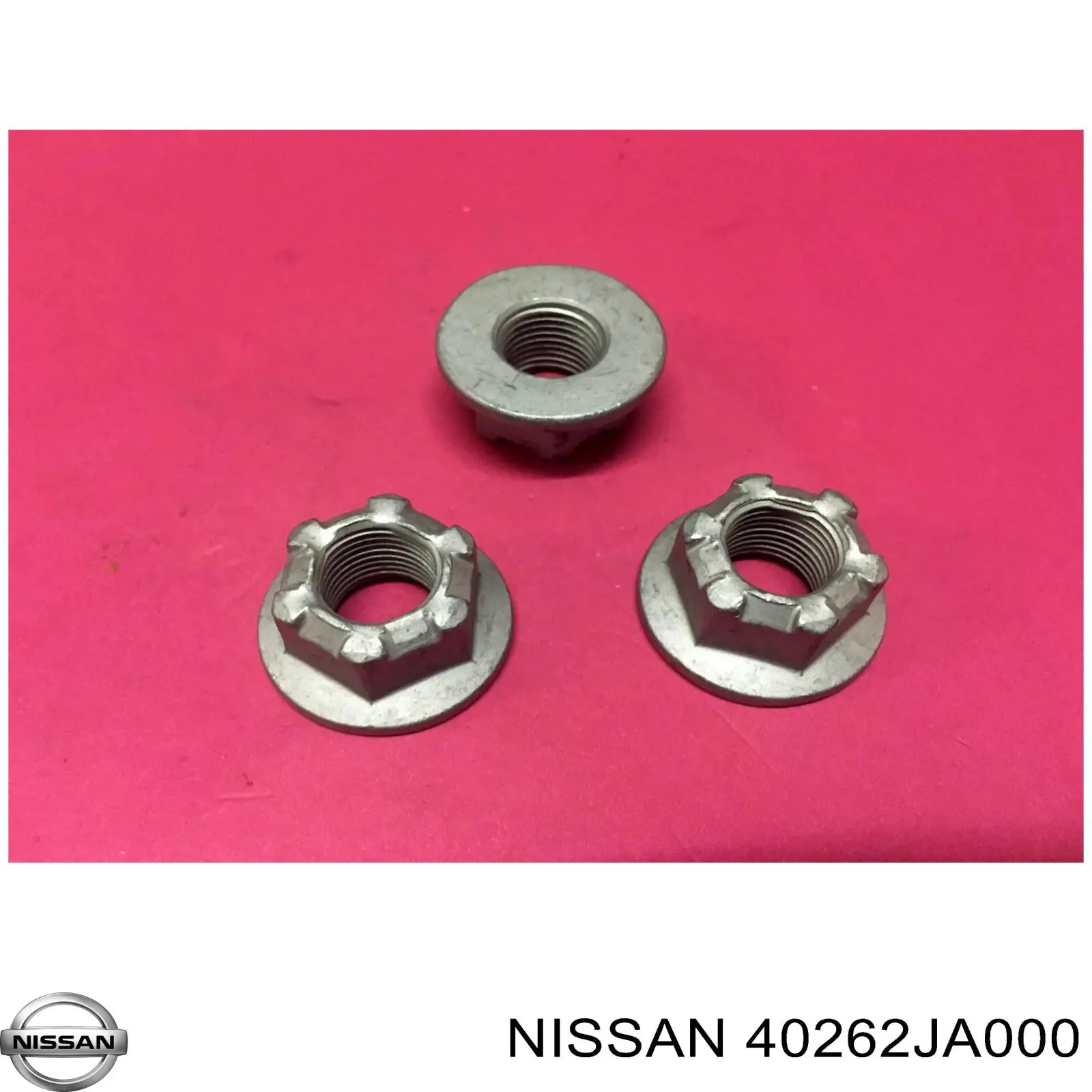 Гайка заднего нижнего рычага эксценрическая (развала) Nissan 40262JA000