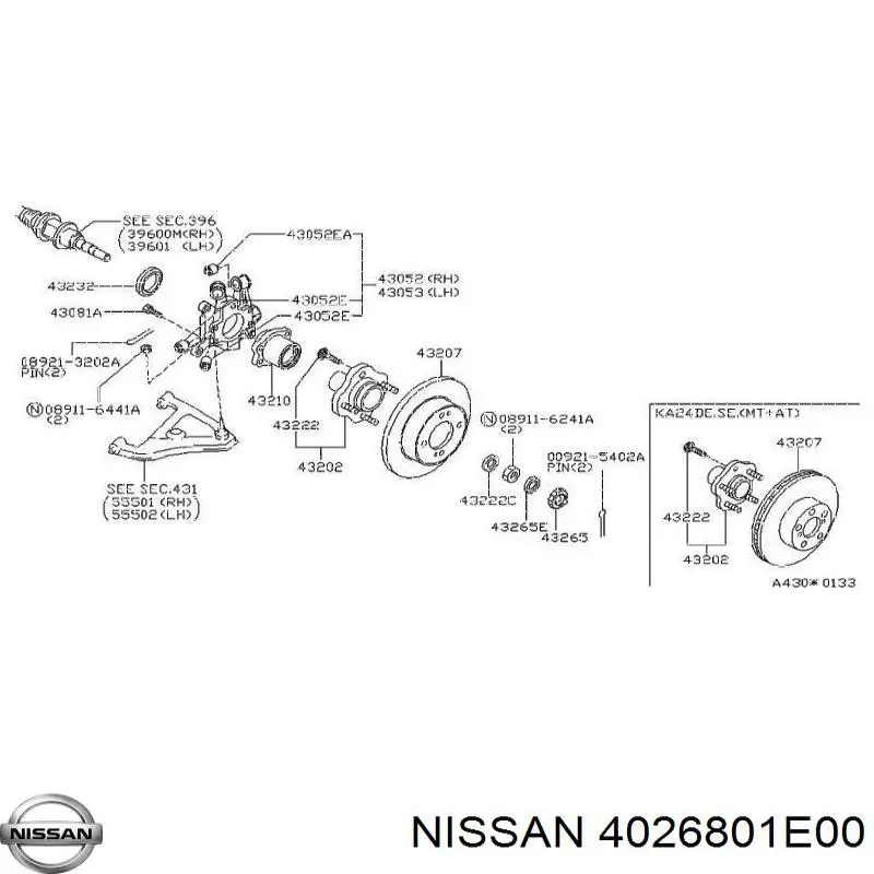 Купить 4026801E00 Nissan/Infiniti 