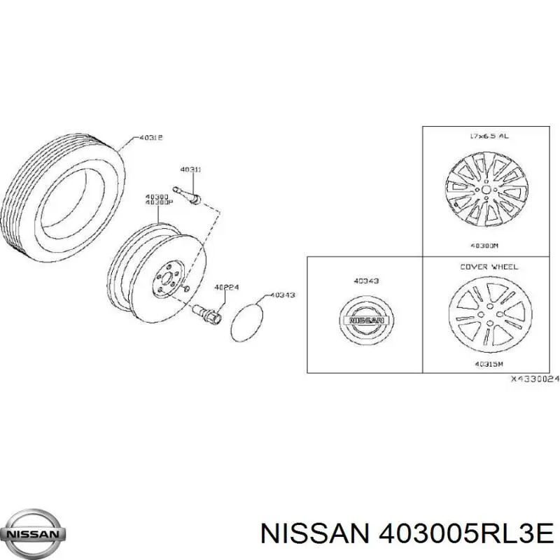 403005RL3E Nissan/Infiniti 