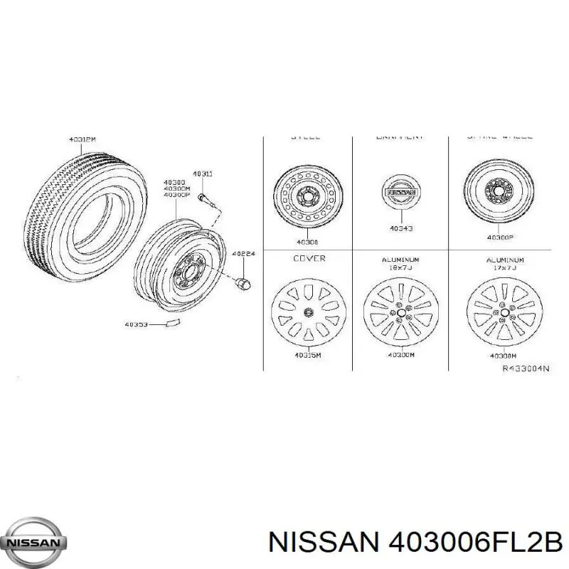  403006FL2B Nissan