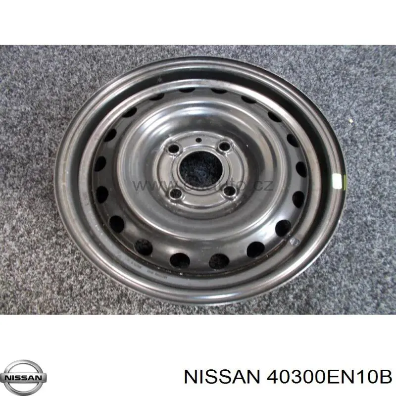 Диски колесные стальные (штампованные) Nissan 40300EN10B