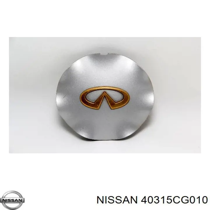 Колпак колесного диска Nissan/Infiniti 40315CG010 цена, от 17.40 USD