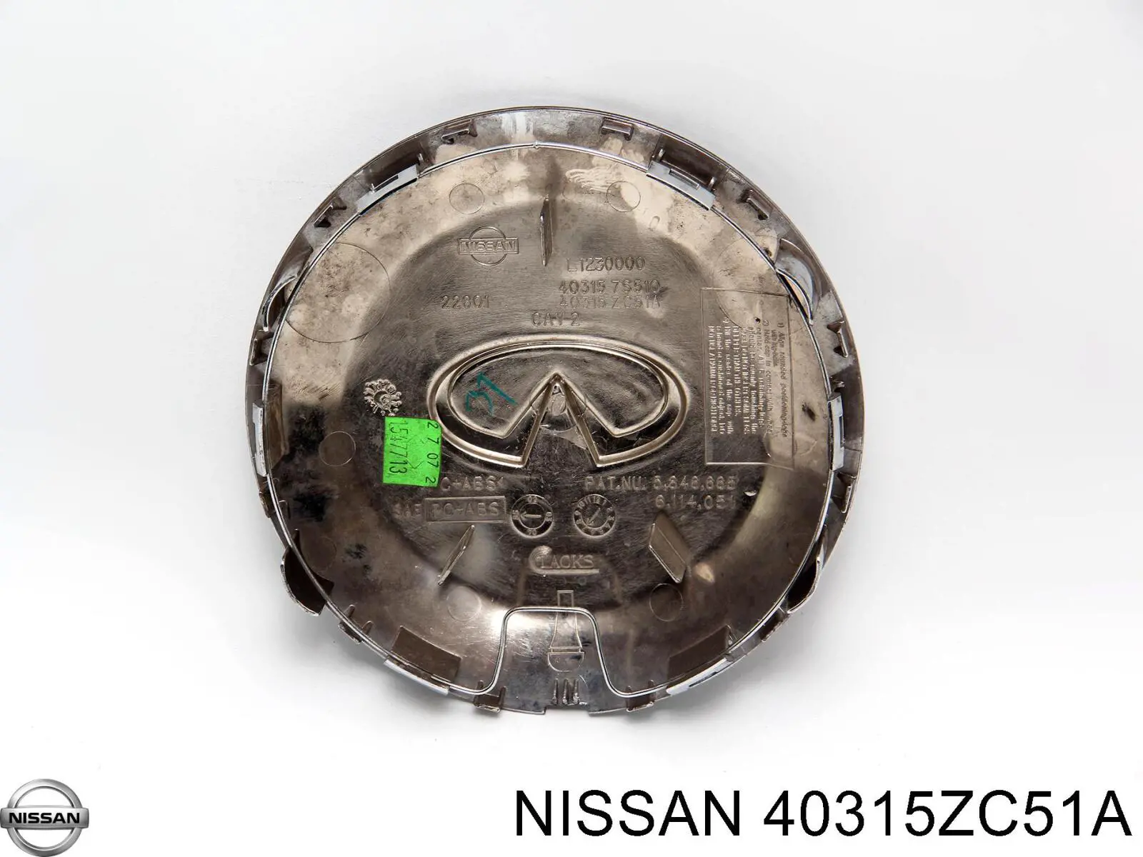 Колпаки 40315ZC51A Nissan/Infiniti