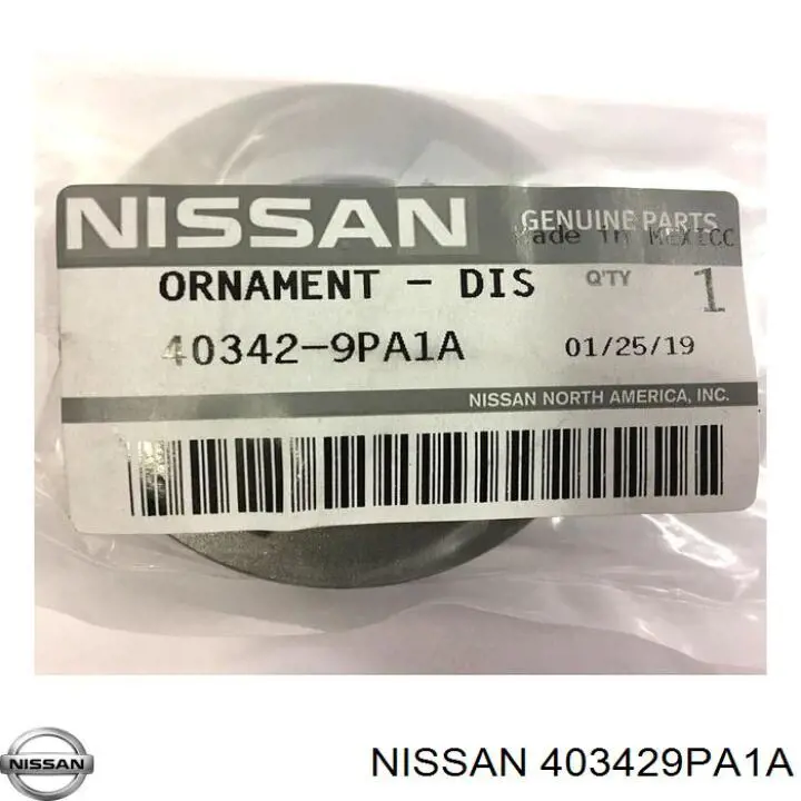  Nissan/Infiniti 403429PA1A цена, от 2.68 USD