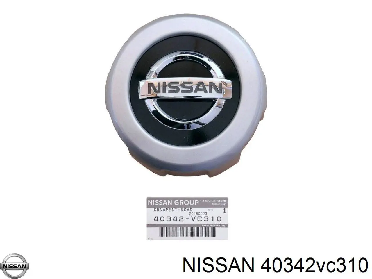 Заглушка ступицы Nissan 40342VC310