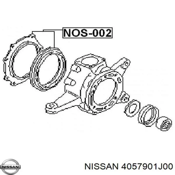 Купить 4057901J00 Nissan/Infiniti Сальник переднего поворотного кулака